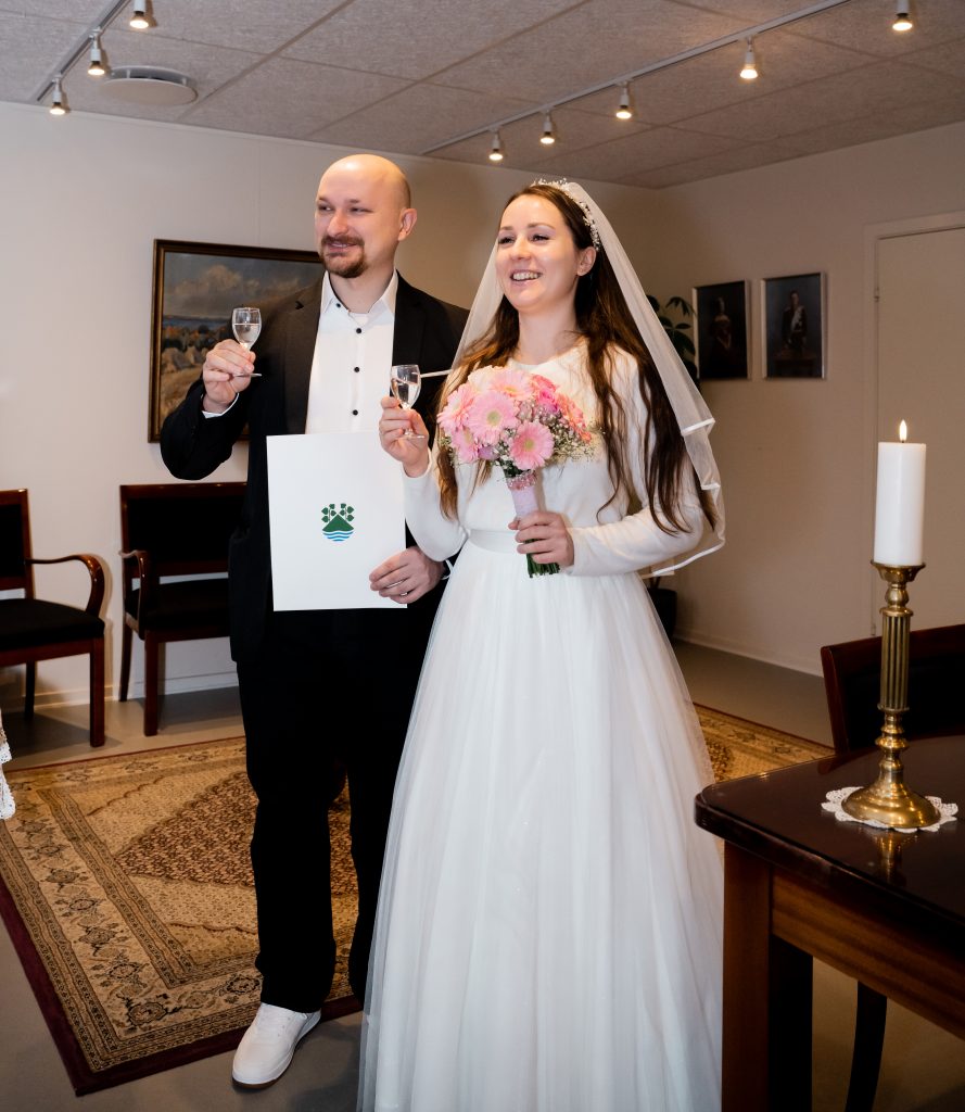 Свадьба в Дании