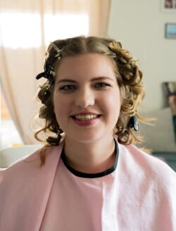 Einfach heiraten in Dänemark Brautstyling