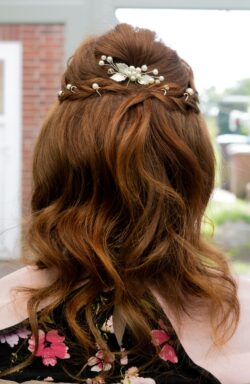 Einfach heiraten in Dänemark Brautstyling Hochzeit