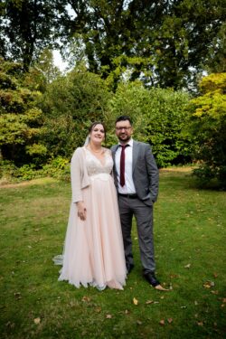 Einfach heiraten in Dänemark Brautstyling